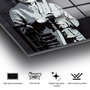 Wallity Cuadro Decorativo de Vidrio Templado Banksy UV-489 45 x 65 cm